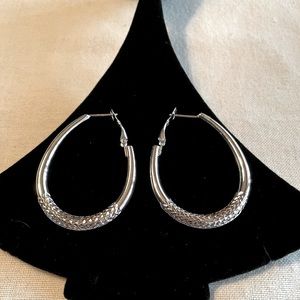 925 Sterling Silver Hoops